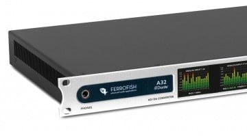 Ferrofish A32 Dante Interface - new logo