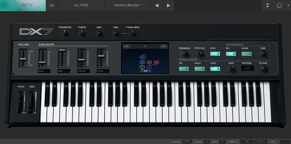 Arturia DX7 V